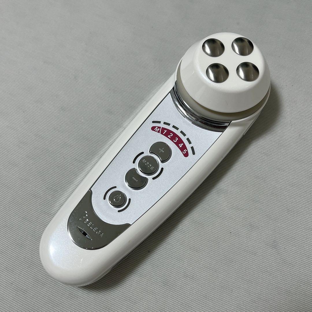 美顔器 5段階強さ調整 LED付き セルキュア4tプラス