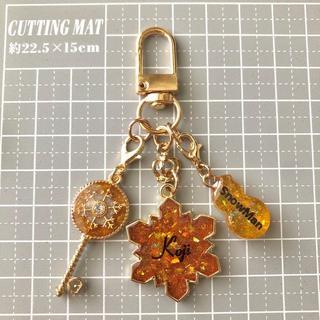コンプリートセット 雪の結晶 キーホルダー&チャーム Koji