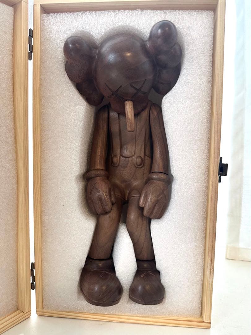 kaws small lie KAWS SMALL LIE WOOD カウズ