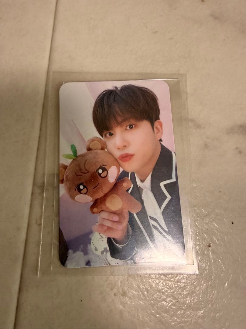 ATEEZ ANITEEZ ぬいぐるみ　キーリング　ジョンホ(トレカ付き)