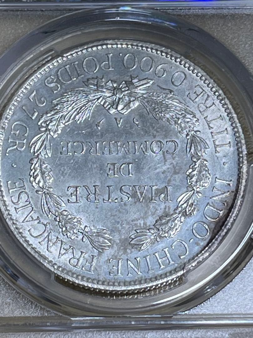 C*n様 1906年 フランス領インドシナ ピアストル　UNC未使用