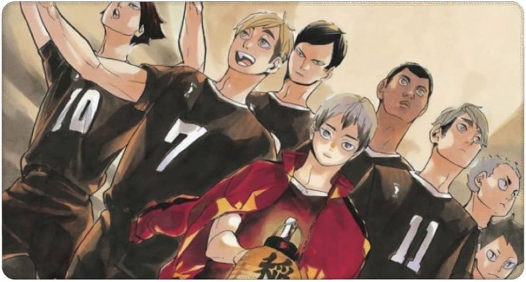 ハイキュー　稲荷崎プレイマット　ラバーマット