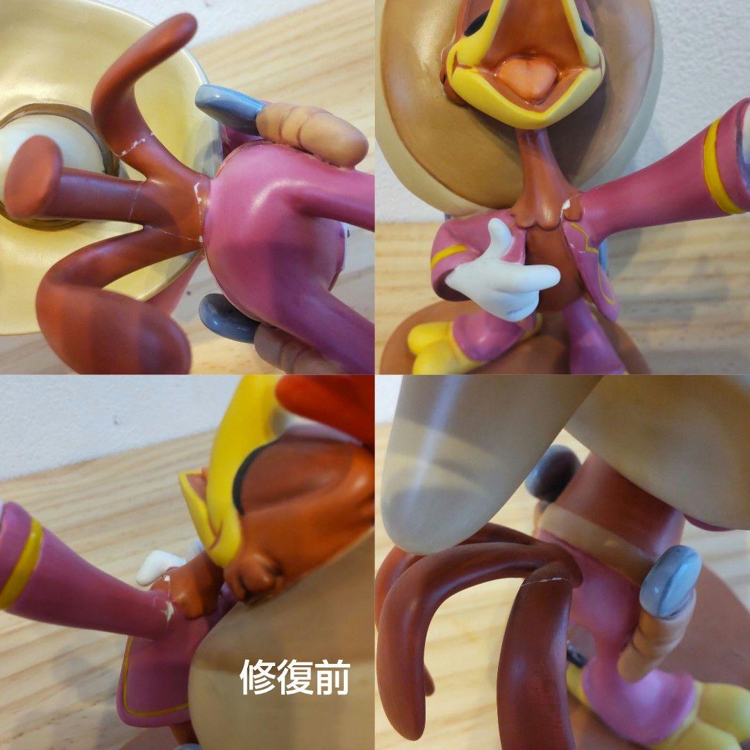 【訳あり】WDCC　パンチート　3人の騎士　ディズニー　フィギュア　置き物