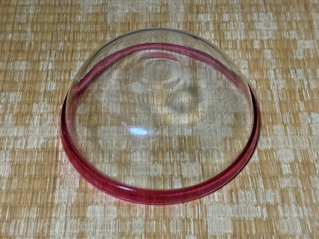 昭和レトロ 気泡 ギヤマン ガラス鉢 ガラス皿