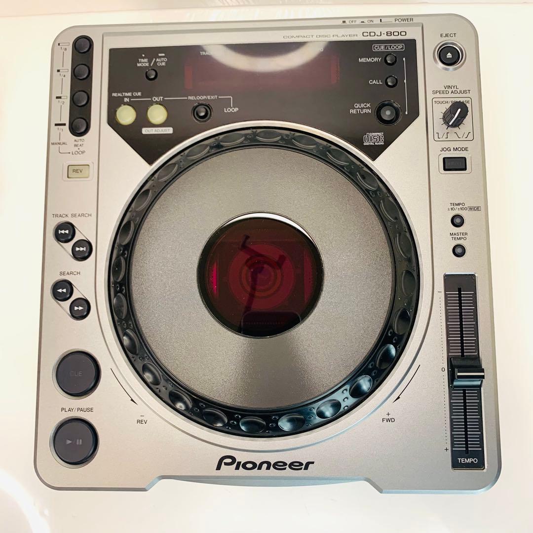 【動作確認済】Pioneer パイオニア CDJ-800 プロDJCDプレーヤー