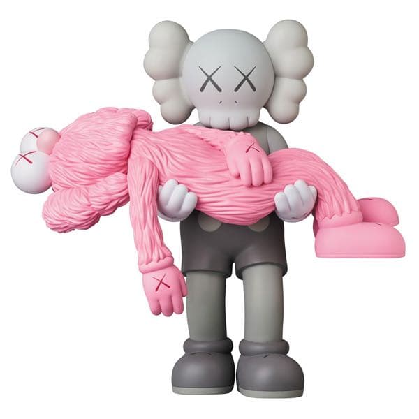 kaws gone figure grey GRAY&PINK ピンク カウズ