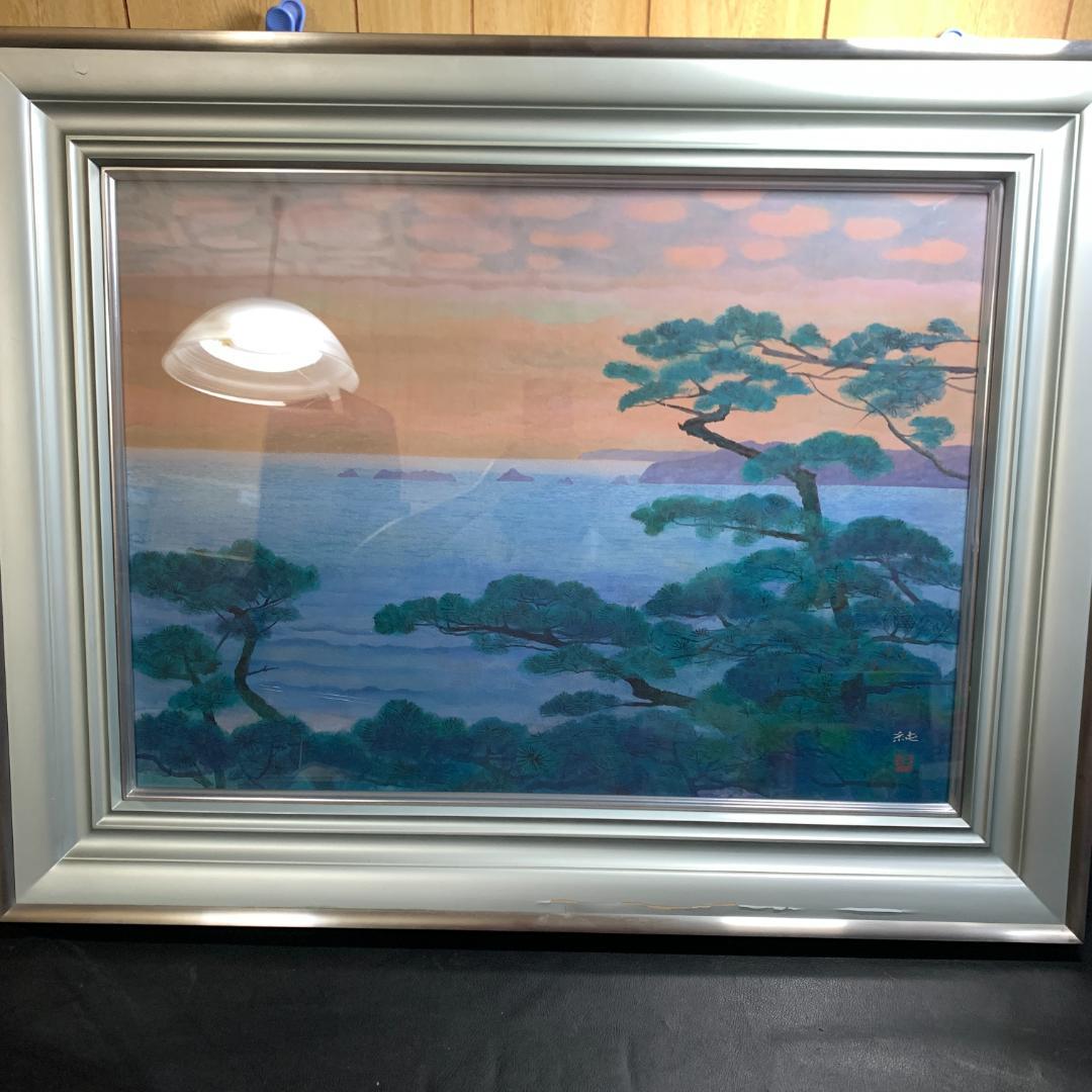 真作保証　絵画　　日本画　　山岸　純　　【　師　徳岡神泉　/　京都府出身