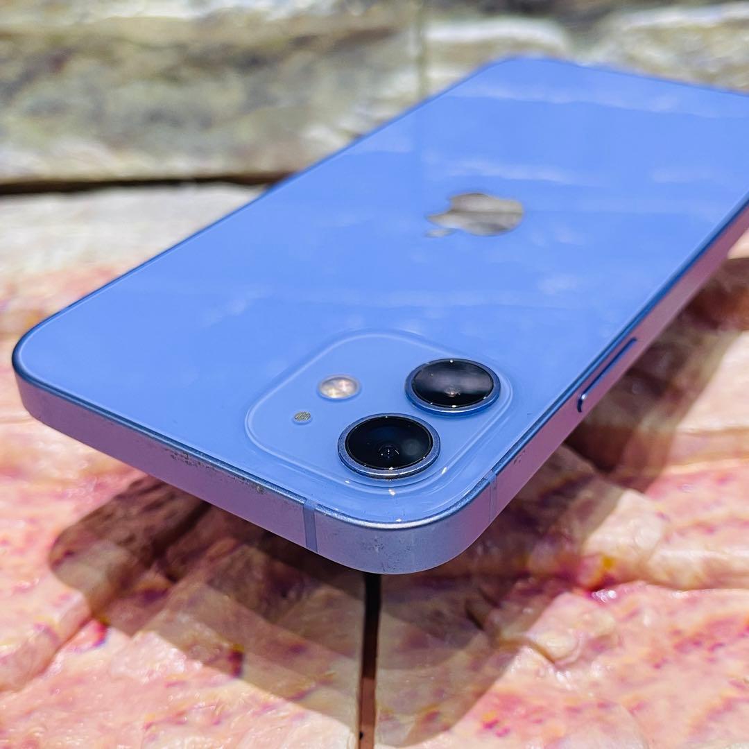 SIMフリー iPhone12 128GB パープル 新品電池