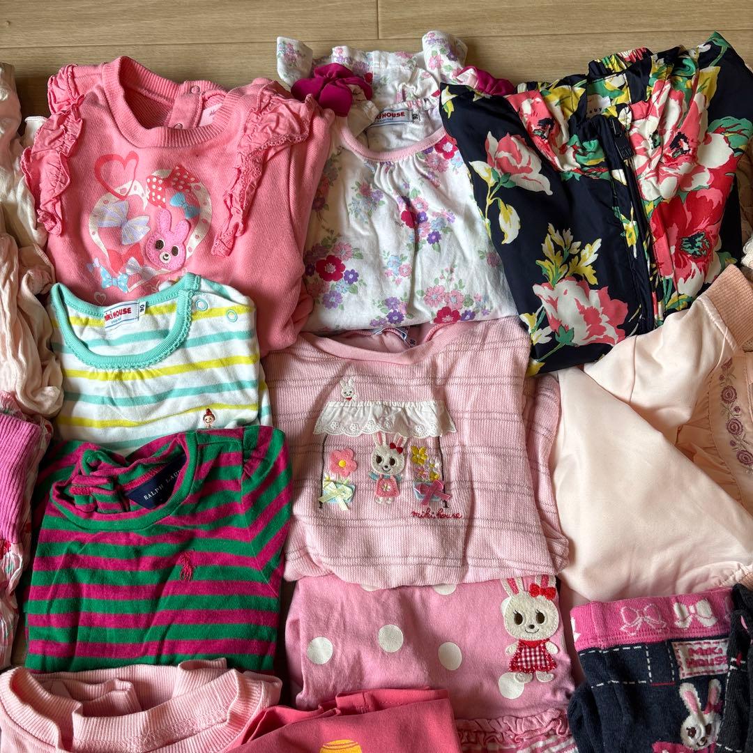 女の子　90-100センチ　ミキハウスまとめ売り