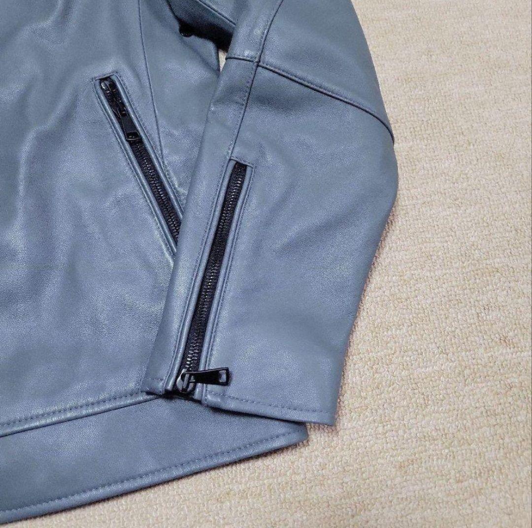 【TK】AOURE　アウール　イタリアンレザー　ライダースジャケット　M