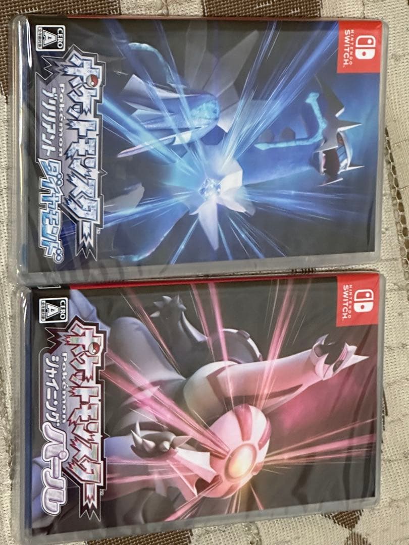 ポケモン　ブリリアントダイアモンド　シャイニングパール　特典つき