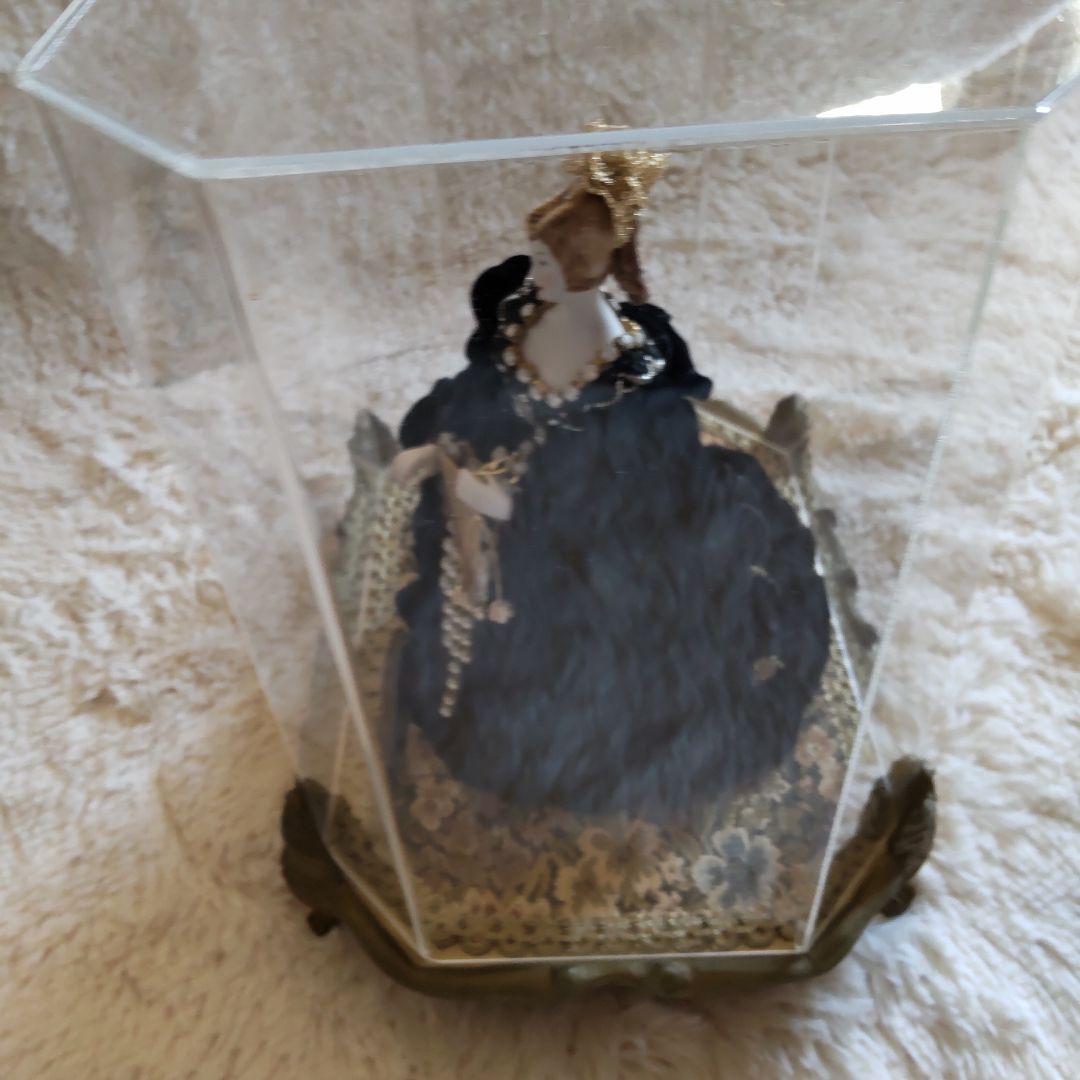 【希少品♥スキヨ人形研究所】リボンマーク BRK184 貴婦人 アンティーク