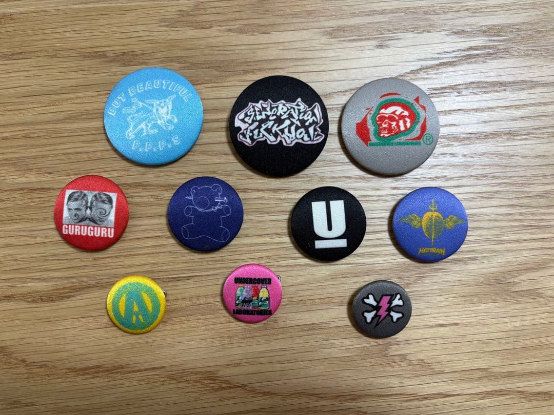 UNDERCOVER THE GREATEST アーカイブバッジセット 25周年