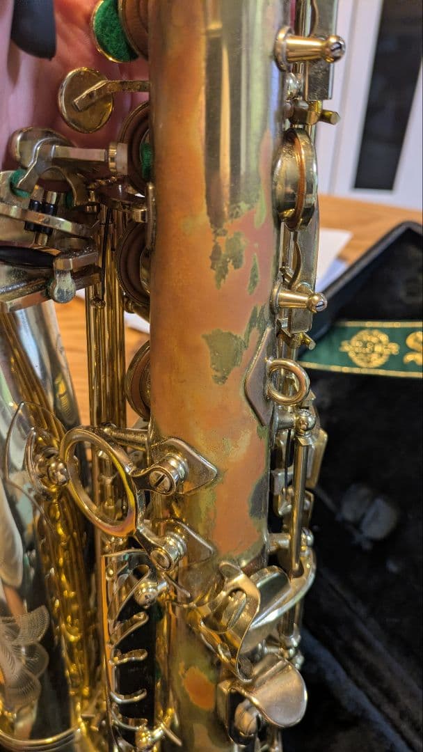 N*J様 アルトサックスH.SELMER SA-80 Serie Ⅲ 彫刻入