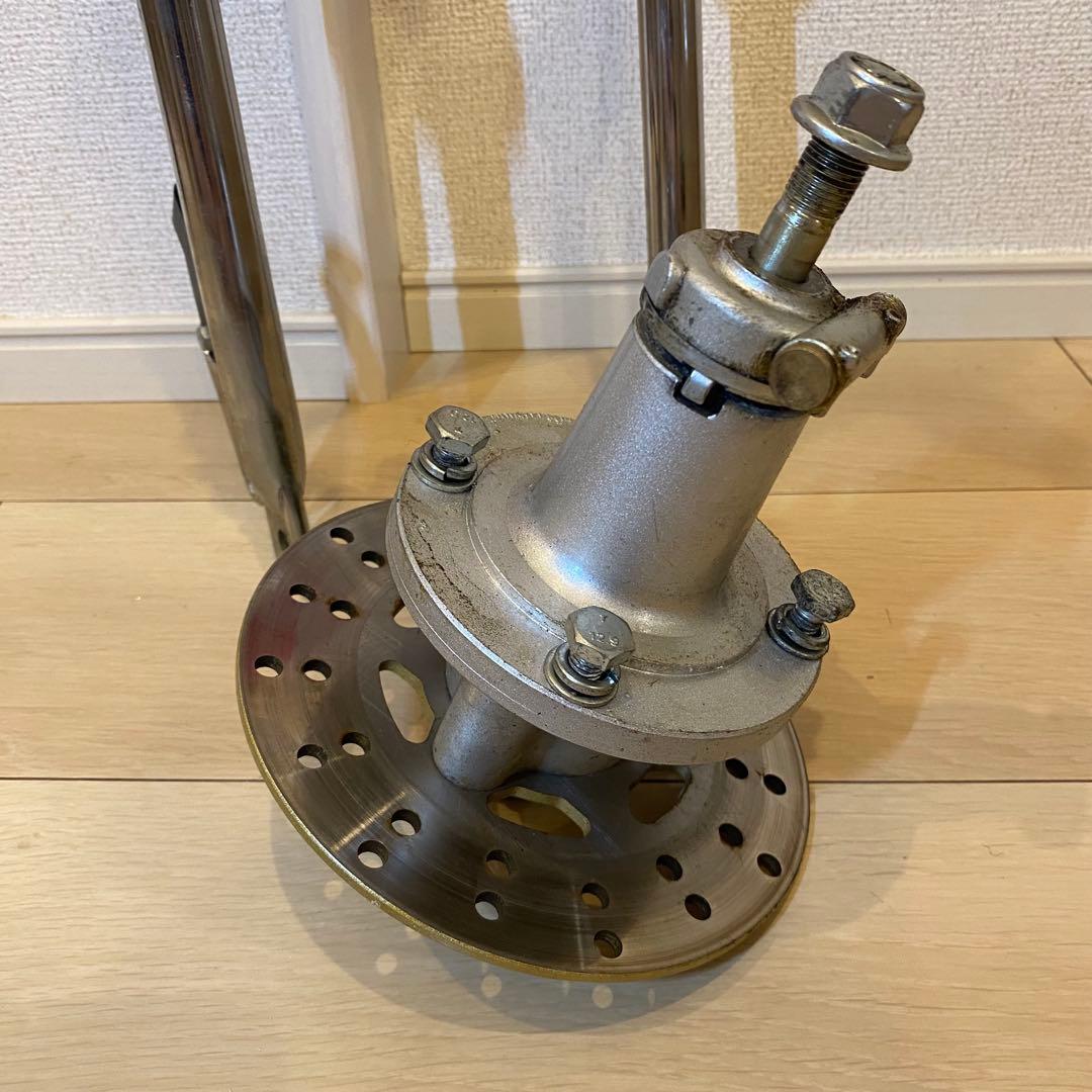 モンキー　ゴリラ　フロントディスクブレーキ化　フロントフォーク一式