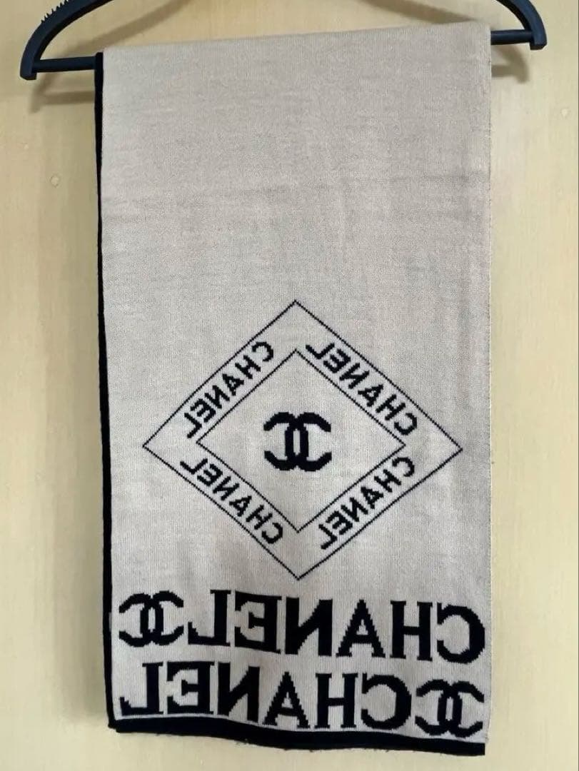 【美品】CHANEL シャネル ノベルティ マフラー⭐️セール中⭐️