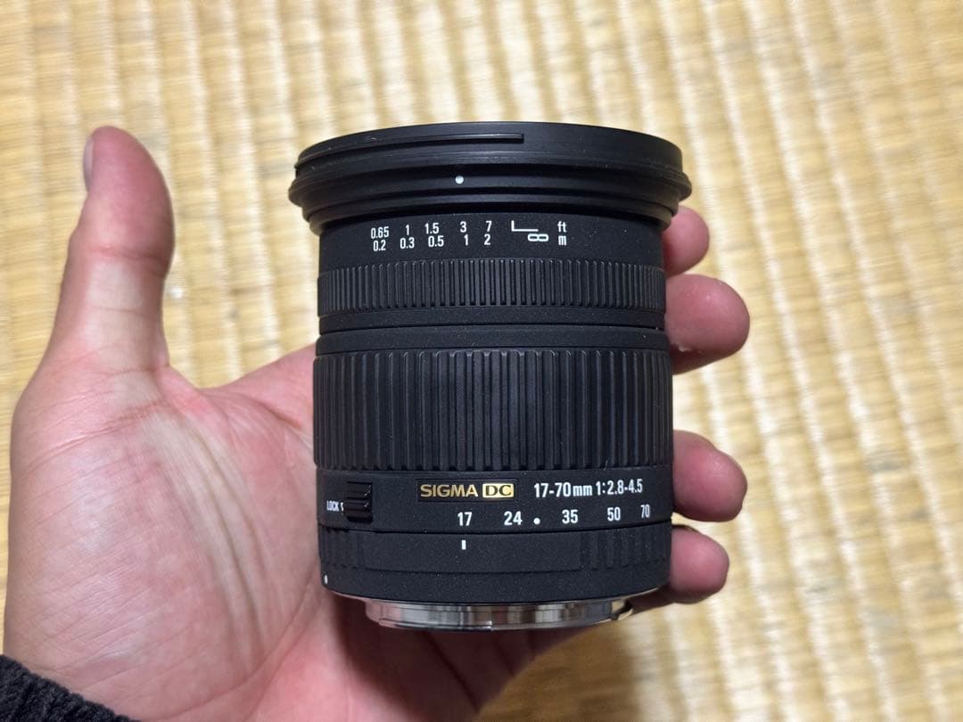SIGMA DC 17-70mm F2.8-4.5 キャノン EF