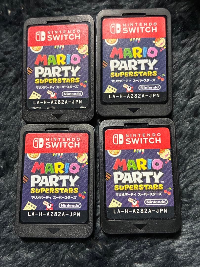 マリオパーティ スーパースターズ 4本セット（ソフトのみ）
