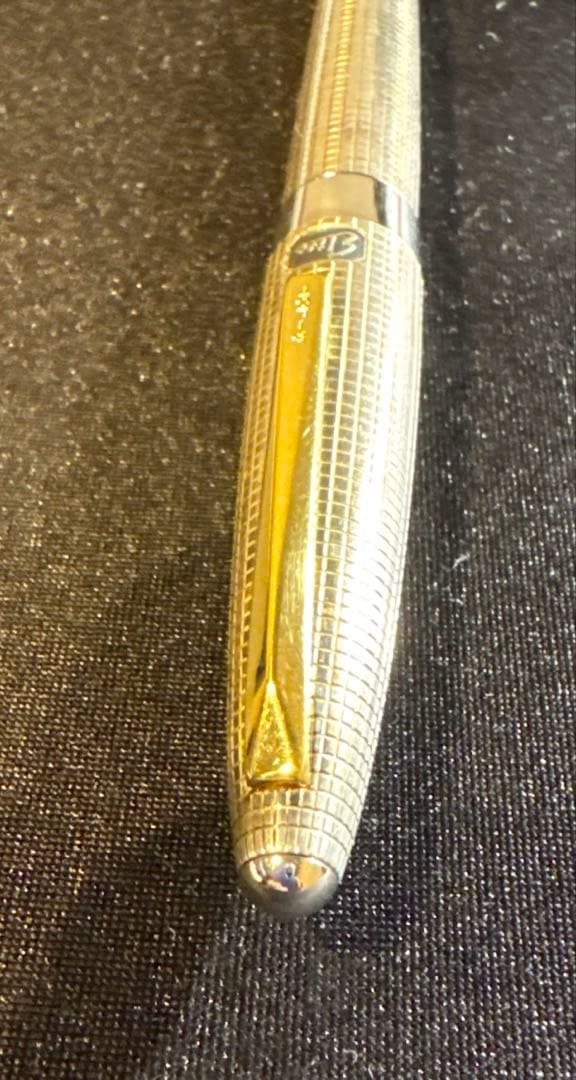 PILOTパイロットエリートスターリングシルバー 万年筆 ペン先/18K-750