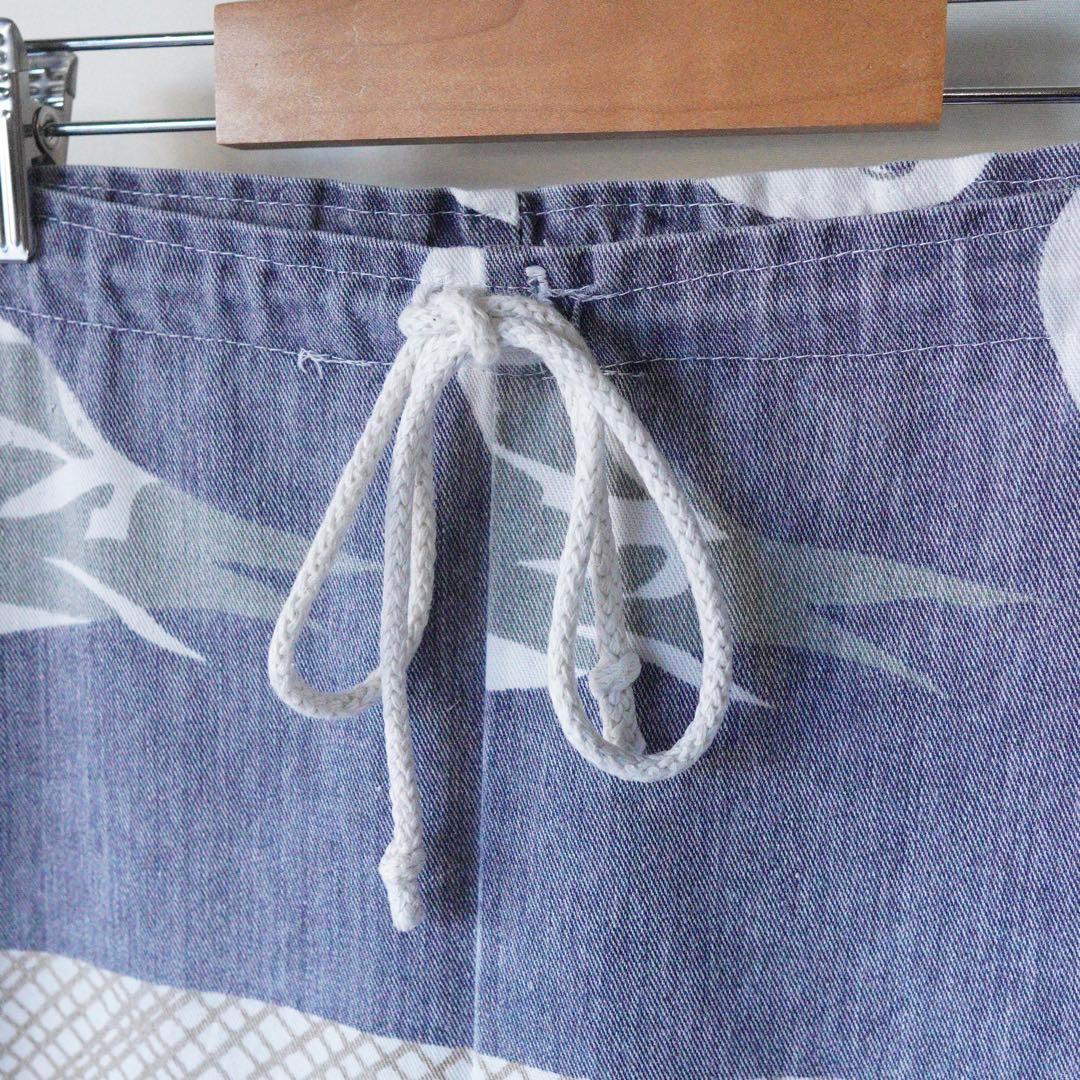 Michigan rag ミシガン ラグ 総柄 コットン パンツ 古着