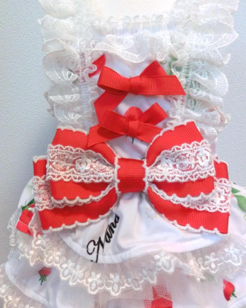 【稀少 美品】きゃんナナ いちごキャミワンピ Ｓサイズ