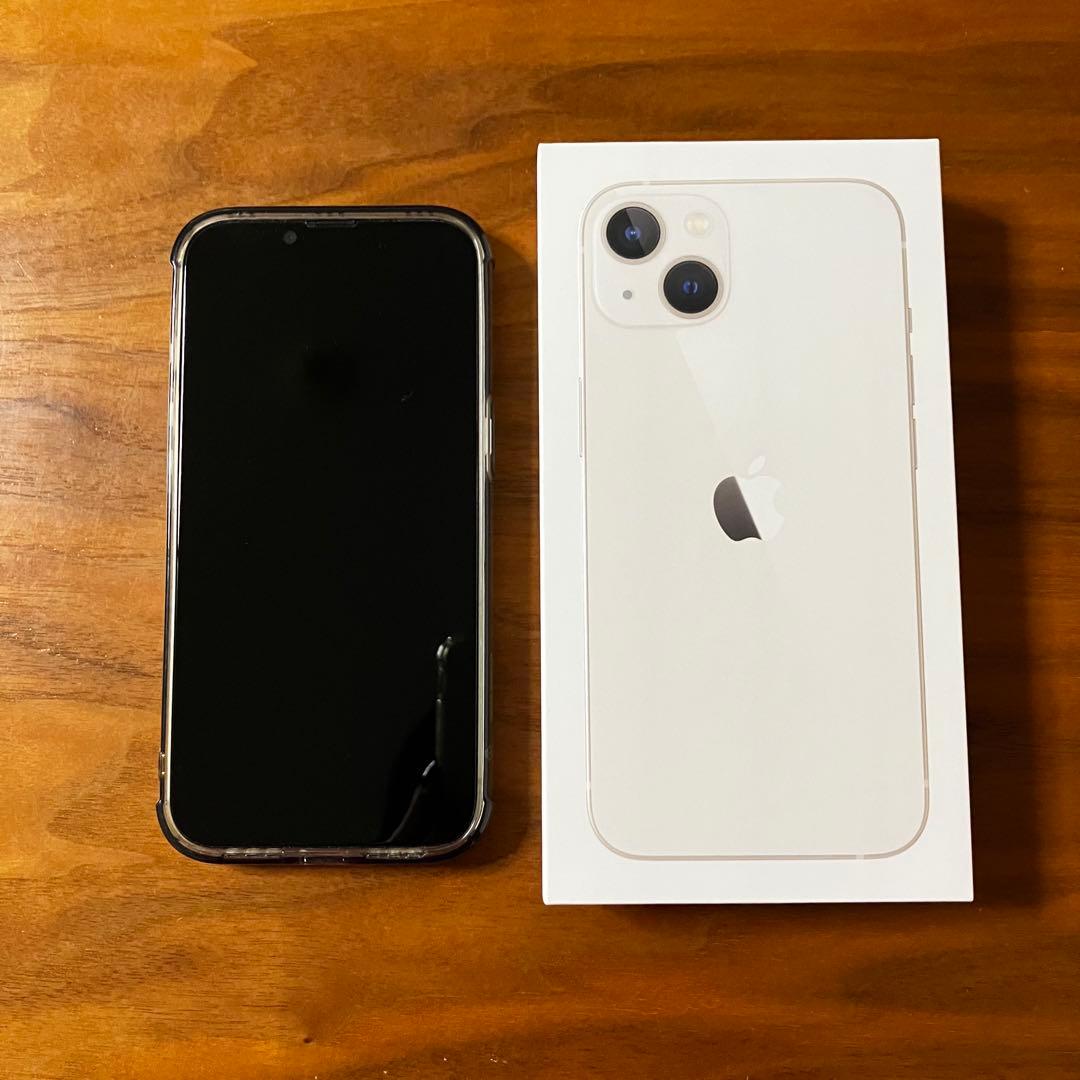 iPhone 13 ・128GB SIMフリー【バッテリー99%・極美品】