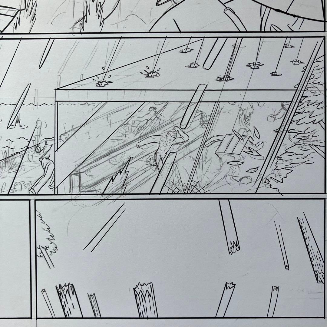 横山裕一　額装原画⑥　yuichi yokoyama