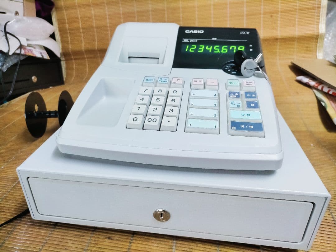 カシオレジスター　15CR　簡単便利特殊　送料込　021270