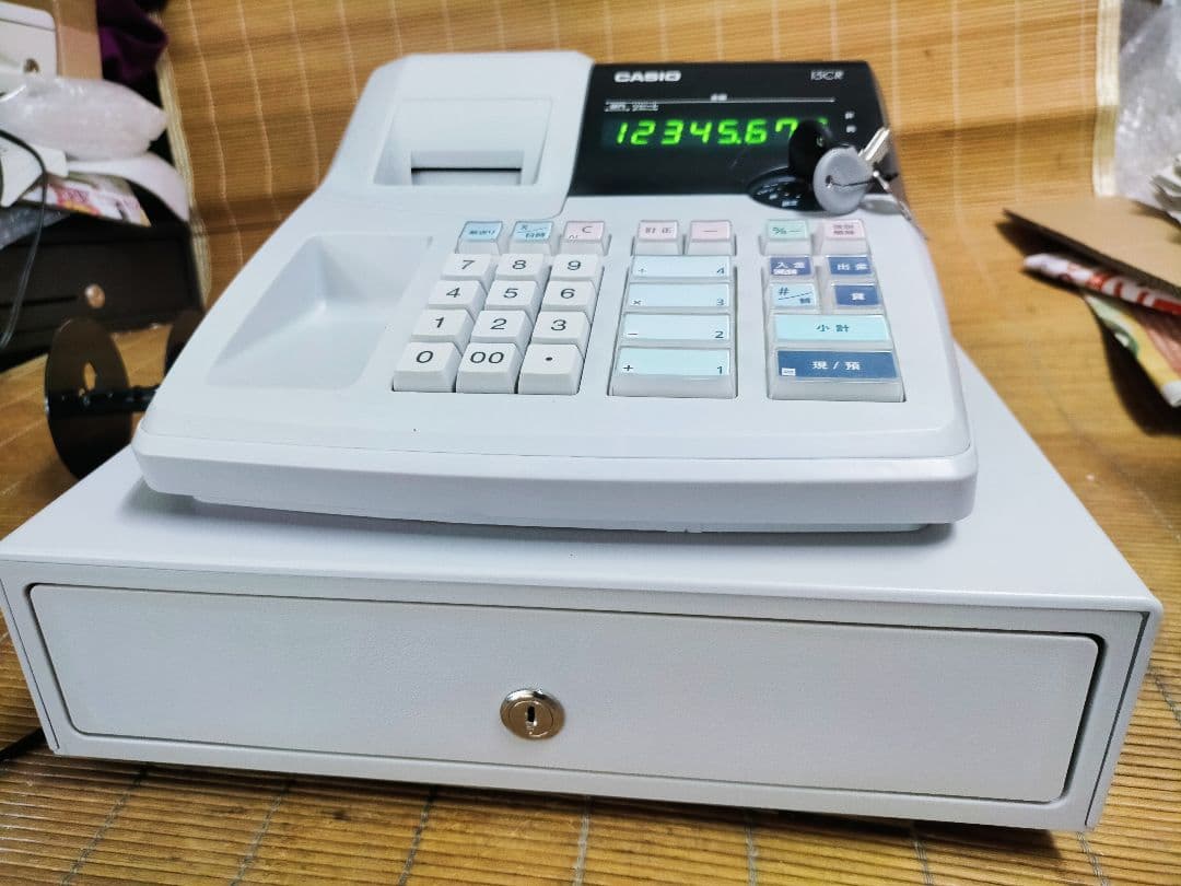 カシオレジスター　15CR　簡単便利特殊　送料込　021270