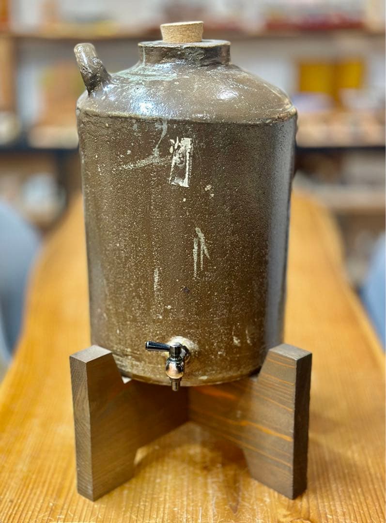 再値下げ常滑焼　焼酎サーバー　超特大 12リットル　 大容量 （昭和初期カメ使用