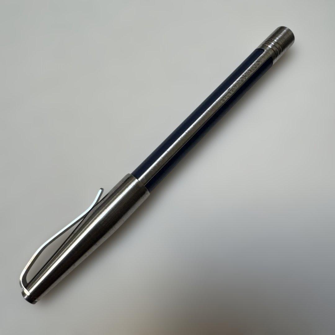 ポスタルコ　レイヤード　ボールペン　ブルー