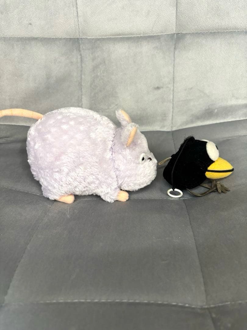 千と千尋の神隠し　【希少】ぶるぶるハエドリ　ふかふか坊ねずみ　ぬいぐるみ