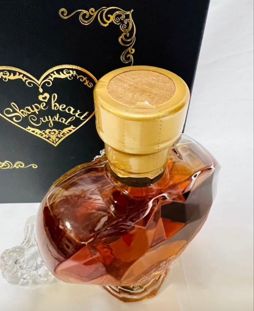 シェイプハート　クリアクリスタルボトル　替え栓・化粧箱付き！未開封　国産品