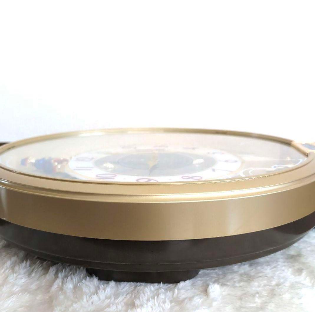 【美品】SEIKO からくり時計 電波時計 ウェーブシンフォニークリスマスソング