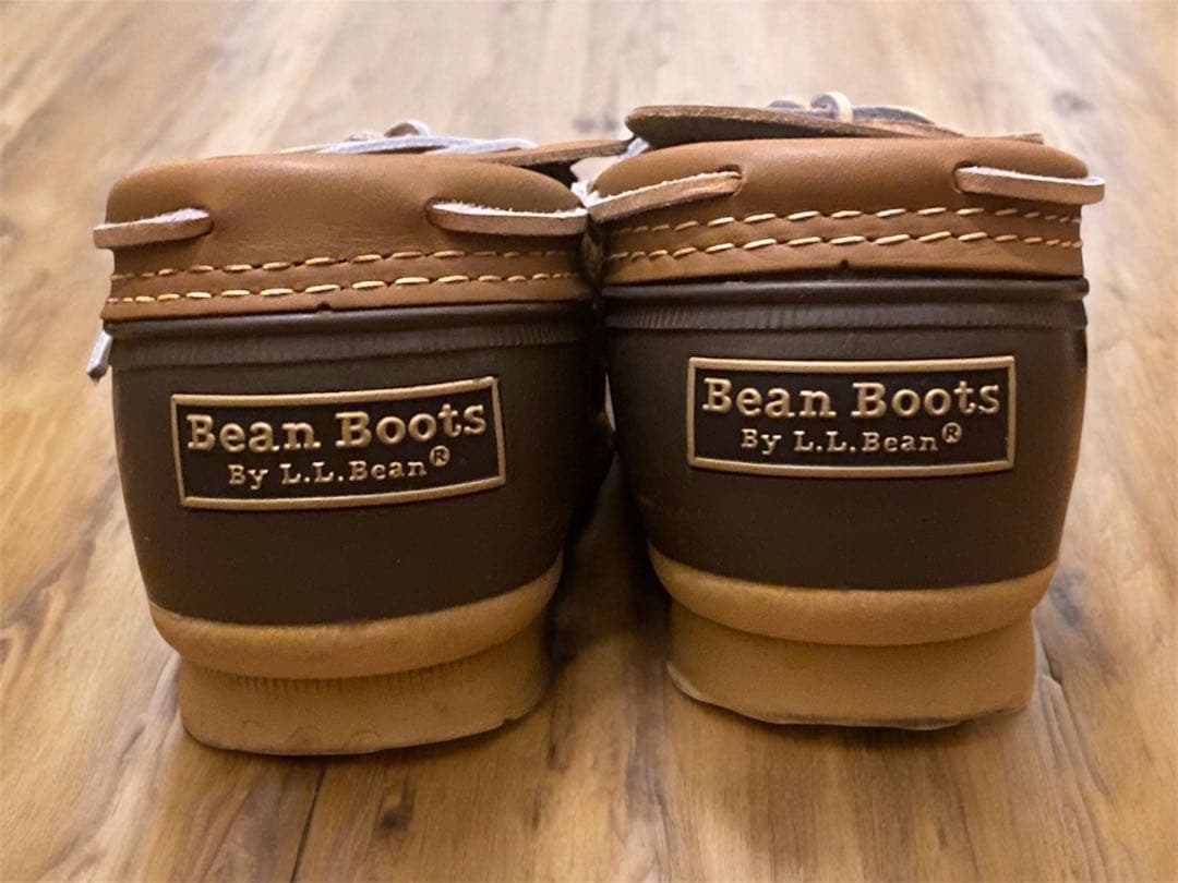 米国製 L.L.BEAN LLビーン ビーンブーツ ラバーモカシン US8 美品