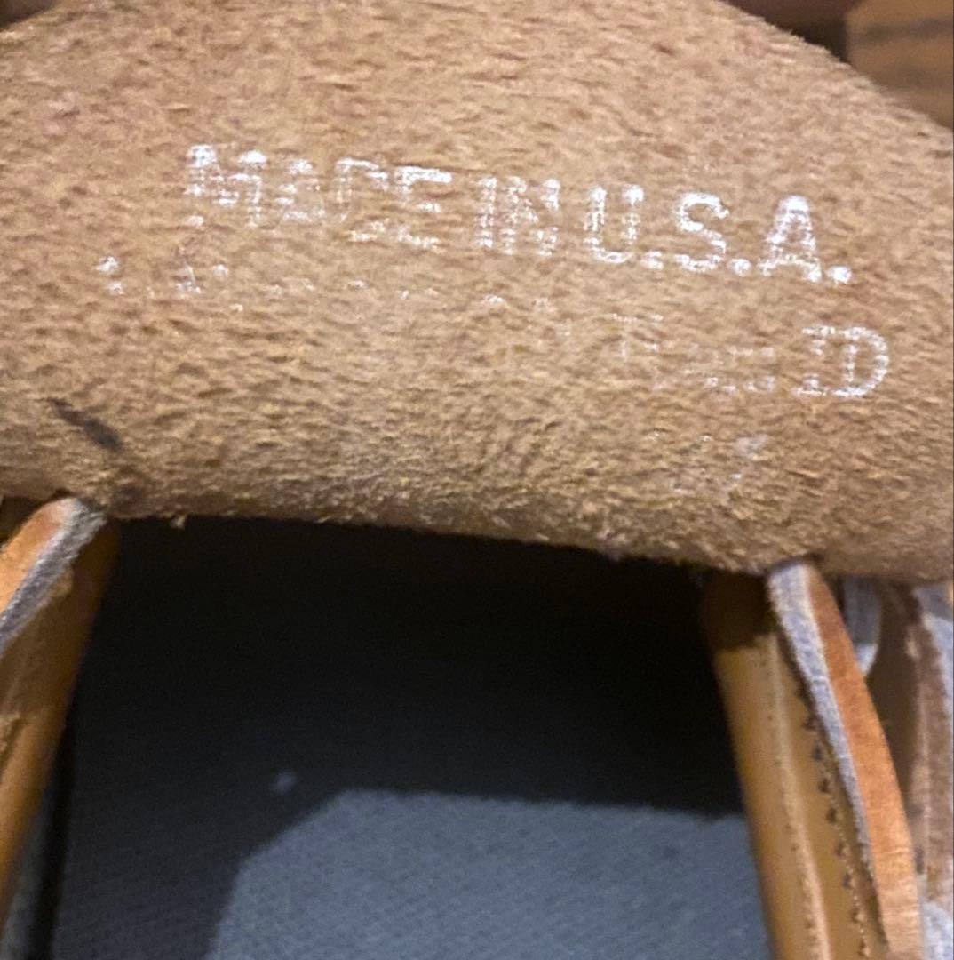 米国製 L.L.BEAN LLビーン ビーンブーツ ラバーモカシン US8 美品