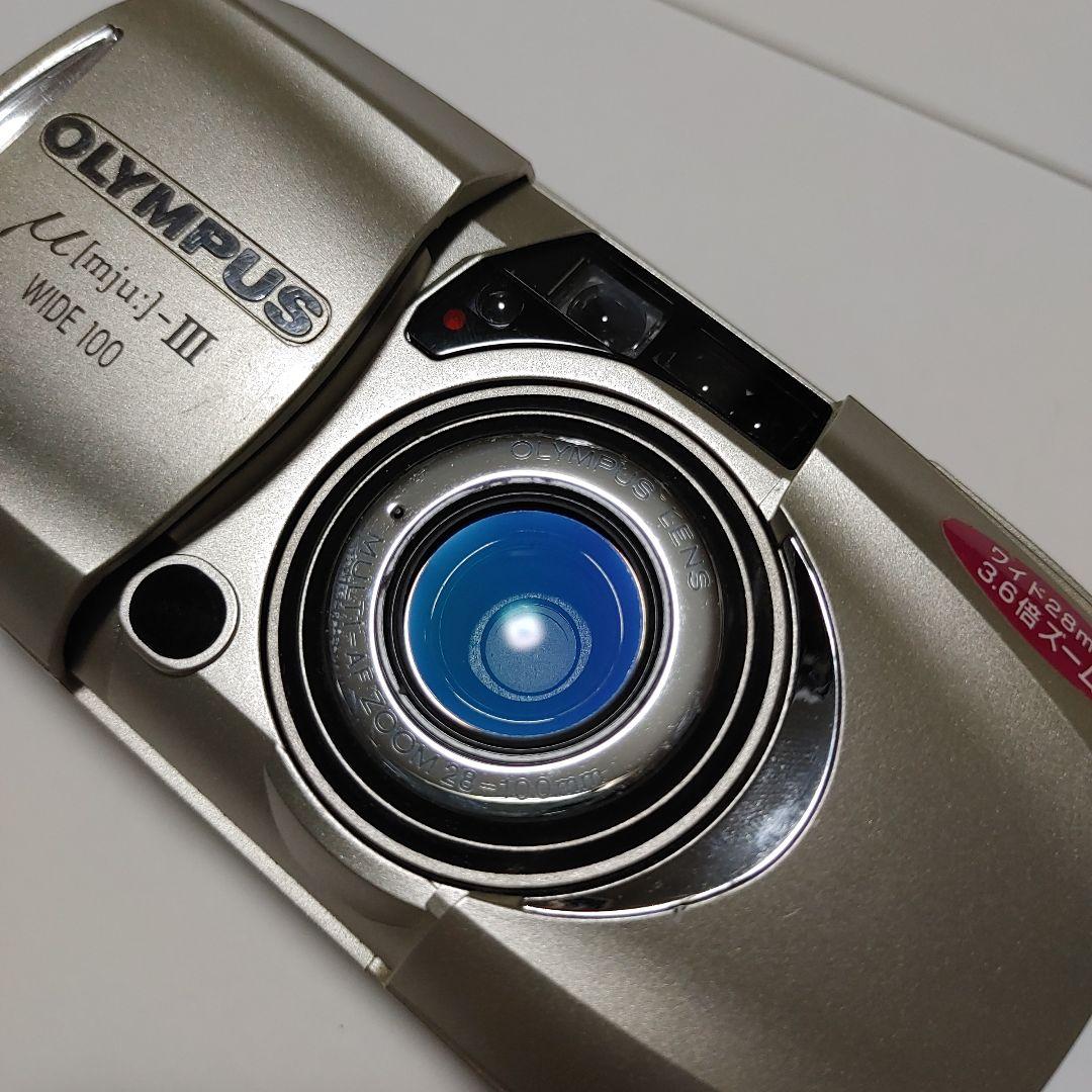 OLYMPUS オリンパス μ-III WIDE100（訳あり）