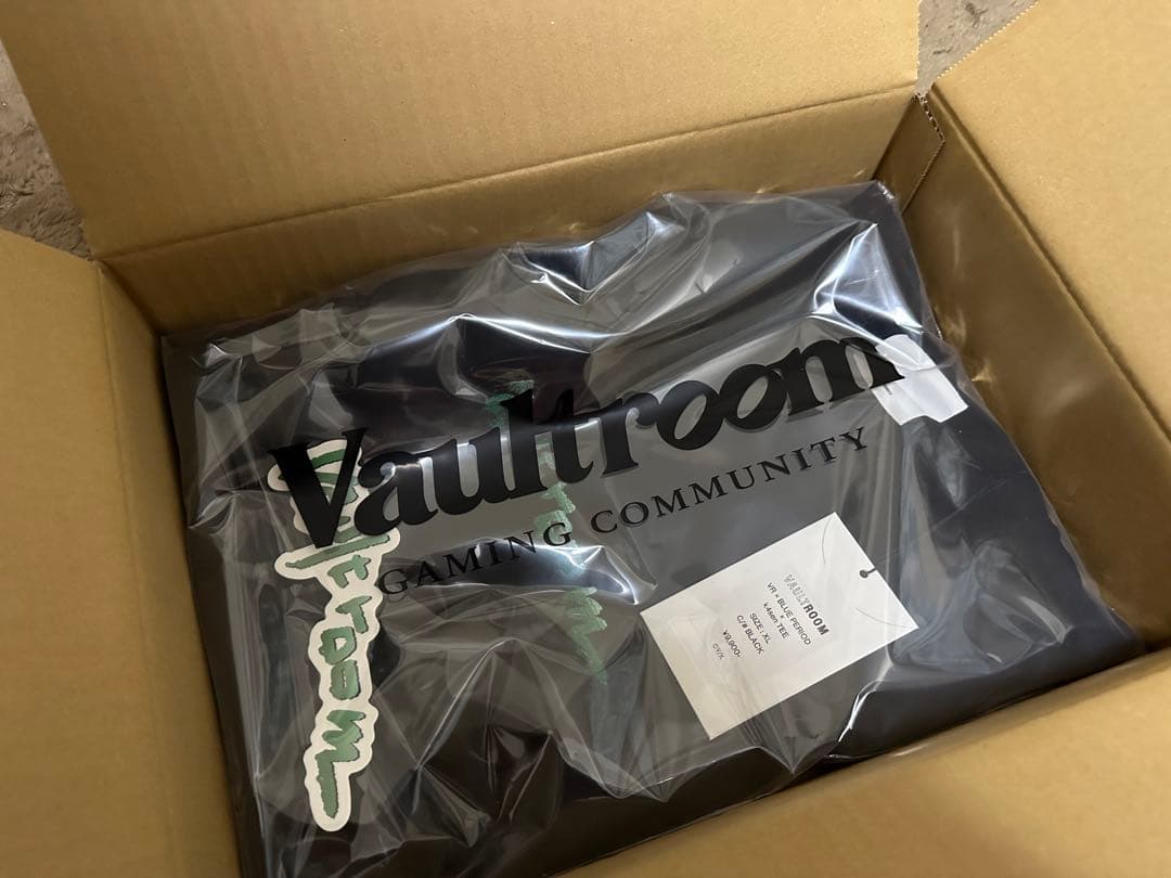 VR × BLUE PERIOD × k4sen TEE 黒 XL 新品未開封