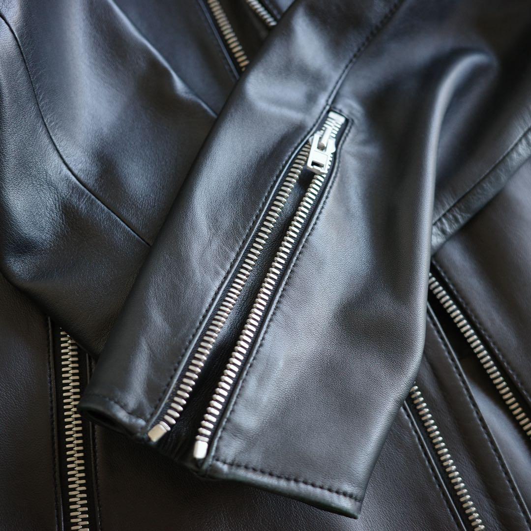 23SS Maison Margiela 5-ZIP 八の字 ライダース 48