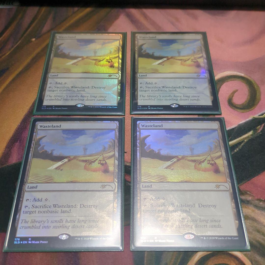 不毛の大地 4枚セット foil