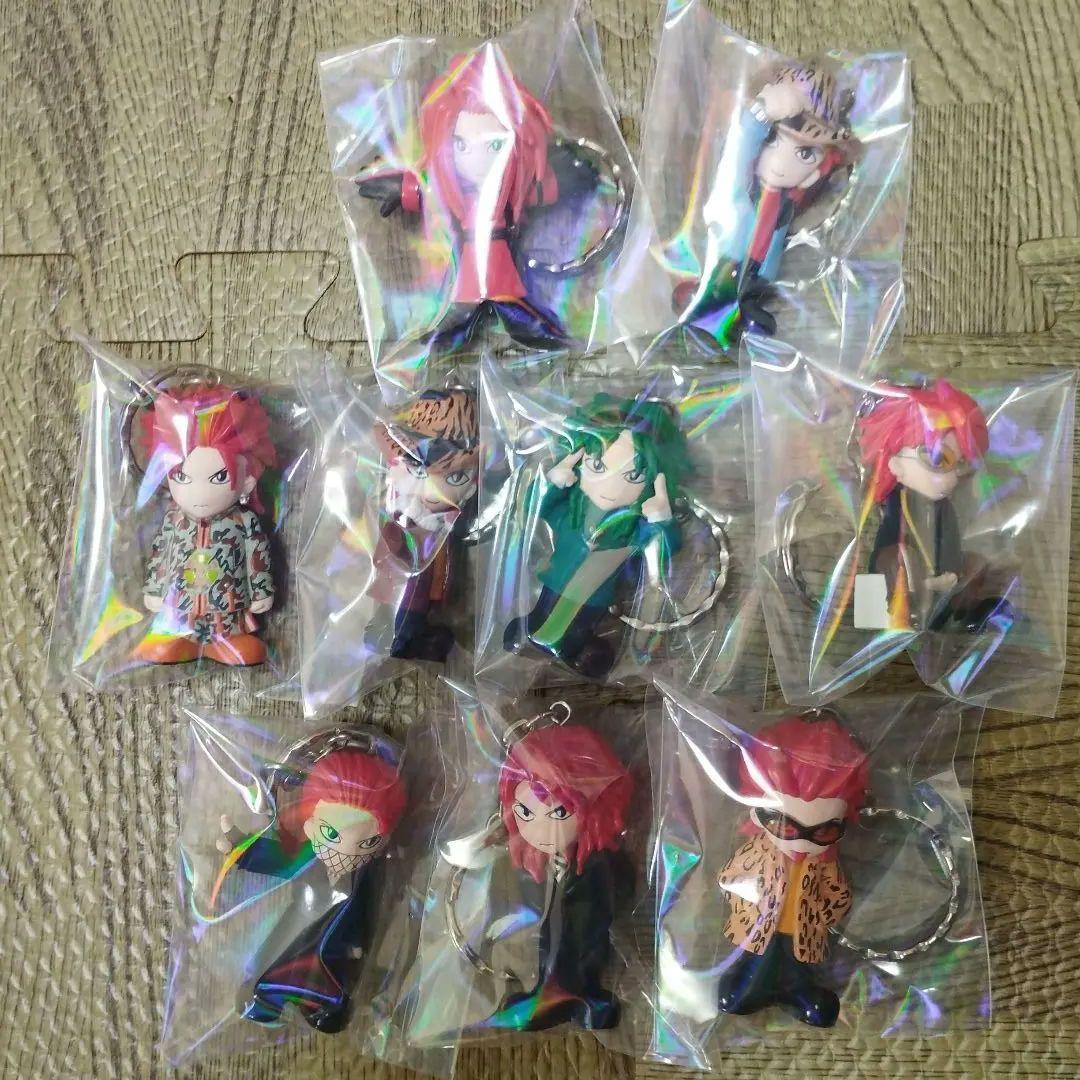 hide フィギュアキーホルダー ギター型ストラップとキャラクター 14個セット