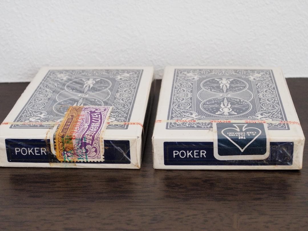 超レアトランプ類税証紙　新品未開封のBicycle  RIDER  2個セット