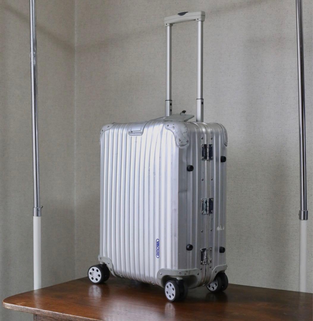RIMOWA リモワ TOPASトパーズ 45L キャリーケース シルバー 四輪
