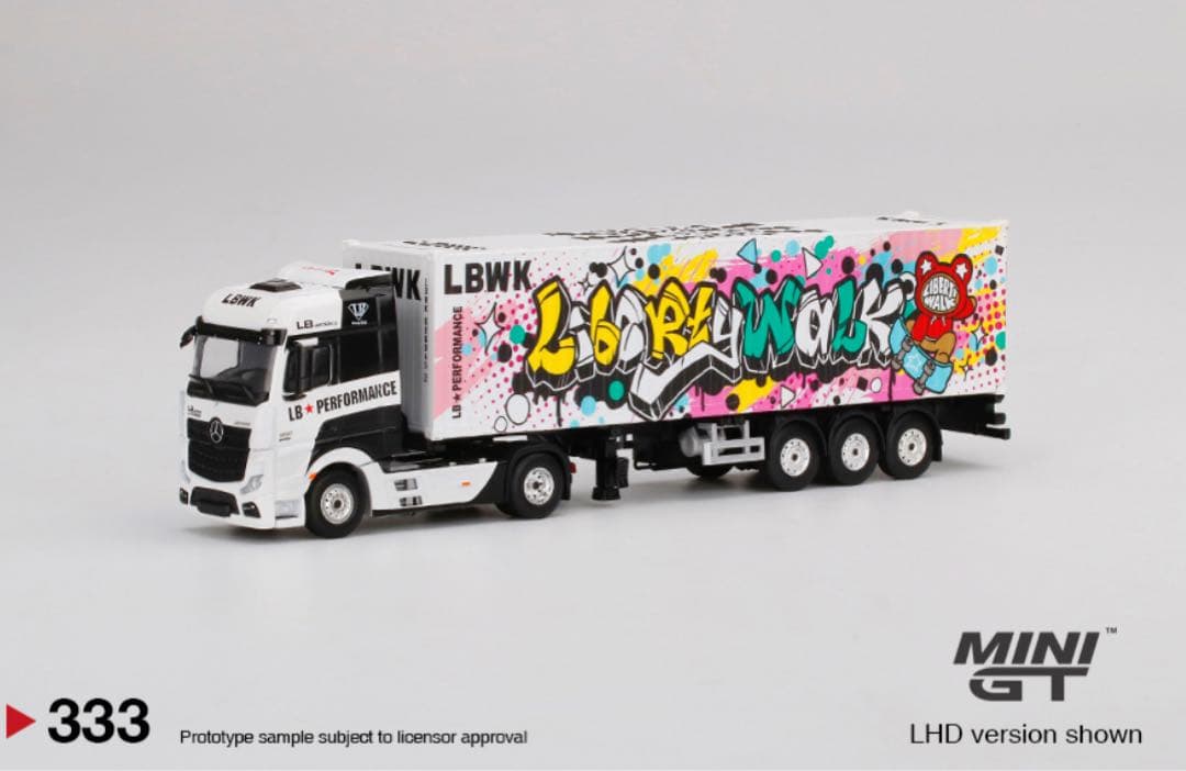 1/64 MiniGT メルセデスベンツ アクトロス \