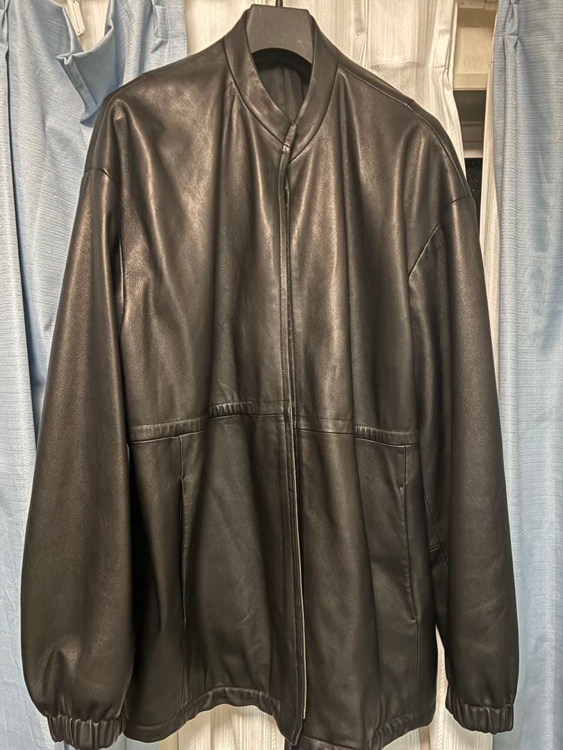 Stein LEATHER DRAWSTRING JACKET シープレザー