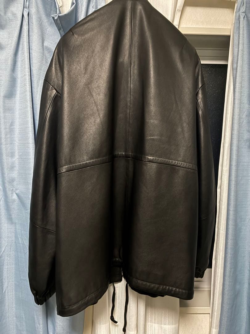 Stein LEATHER DRAWSTRING JACKET シープレザー