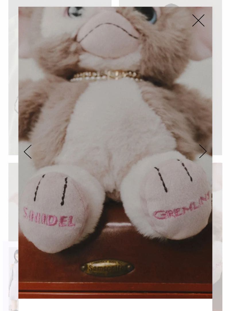 グレムリン　ギズモ　スナイデル　４０周年記念　ぬいぐるみ　新品　箱入り