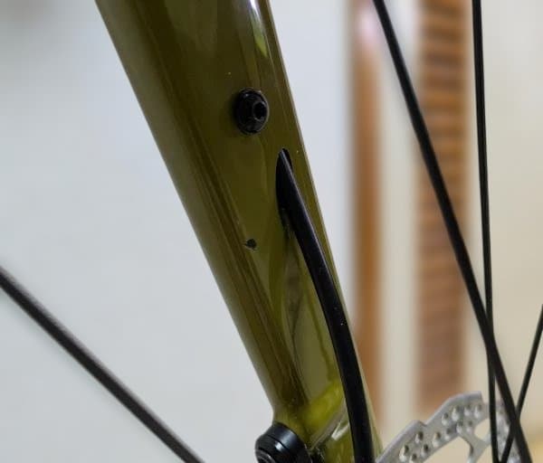 鳩　キャノンデール TOPSTONE CARBON 4　フロントシングル