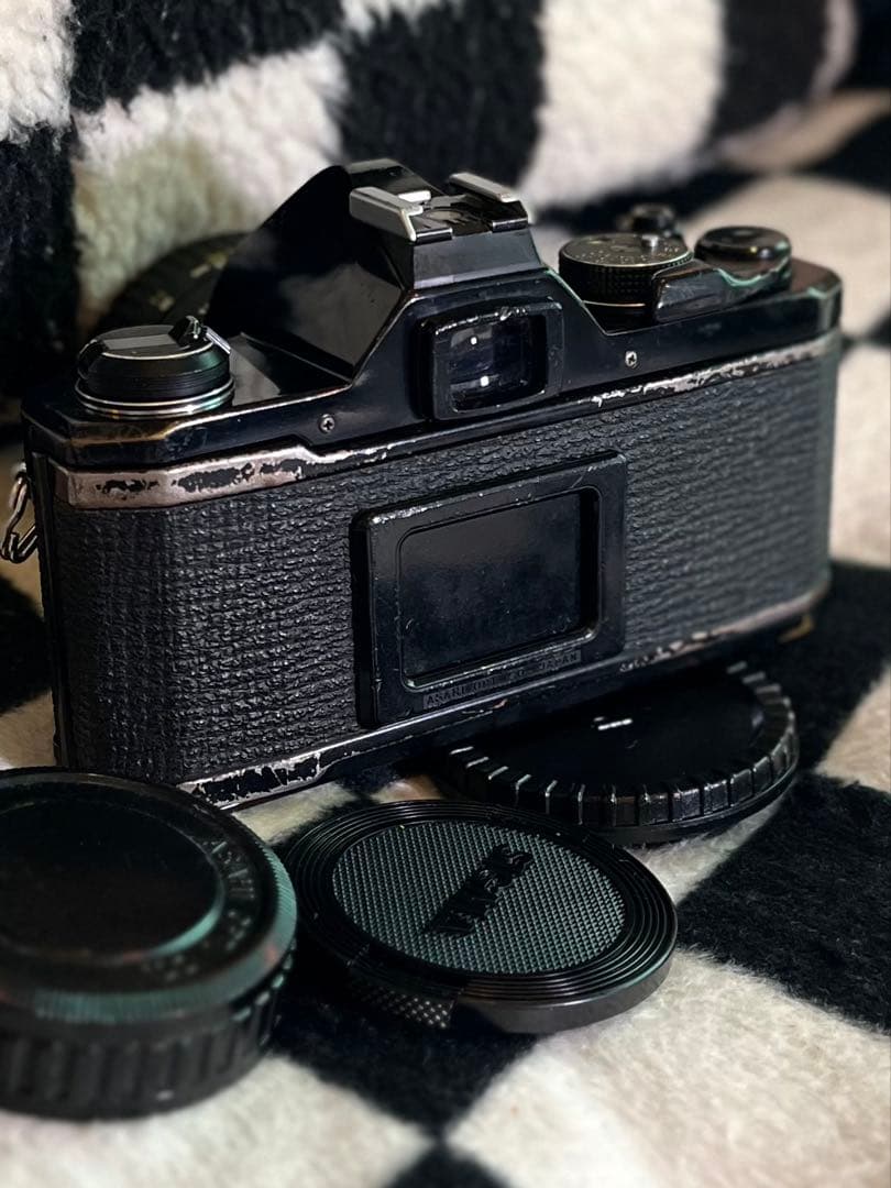 PENTAX MX ブラック レンズ XR RIKENON 50mm f2