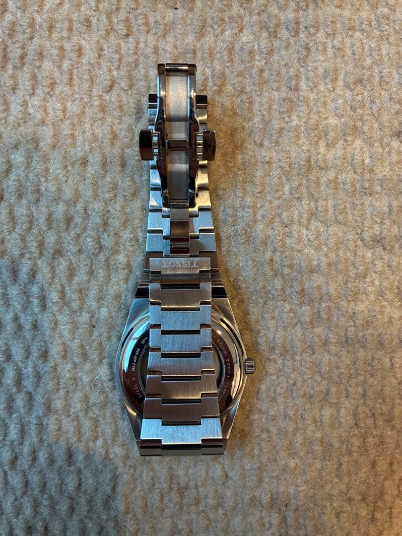 【美品】TISSOT PRX 40mm 自動巻き時計 ネイビー